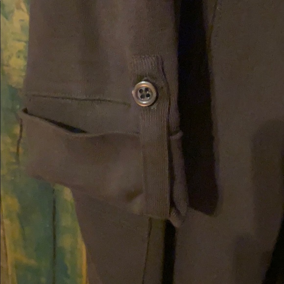 Brown knit open cardigan - Picture 3 of 5